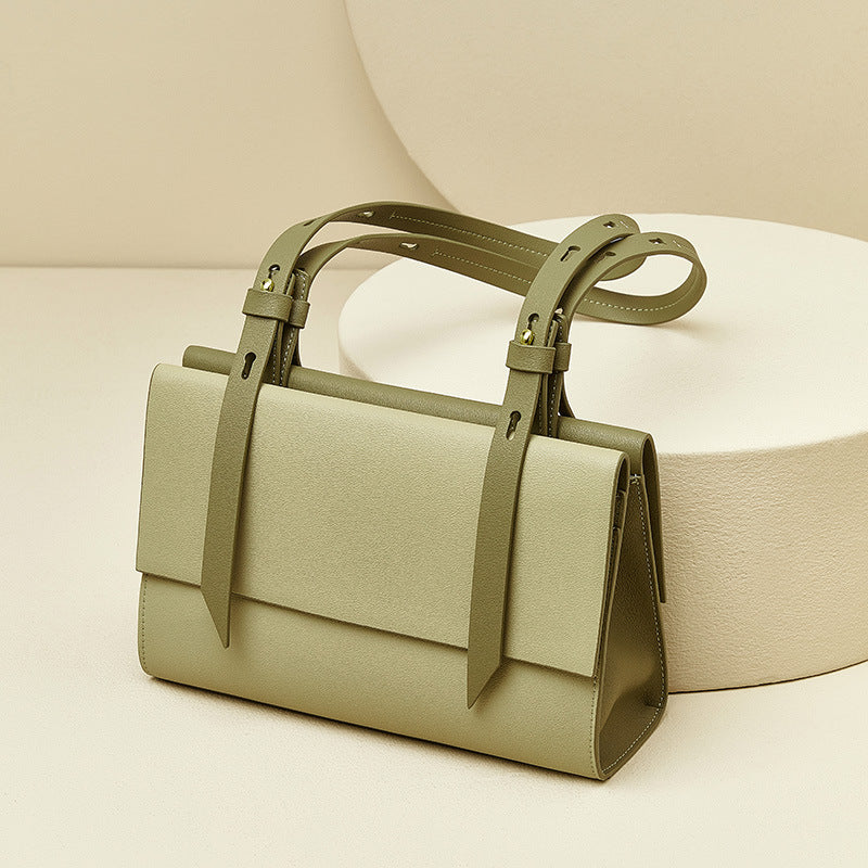 Women’s Genuine Leather Shoulder Bag Crossbody Tote image 10