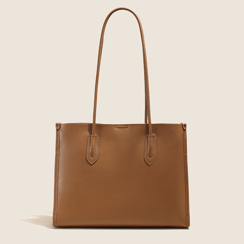 Women’s Genuine Leather Shoulder Tote Bag image 6