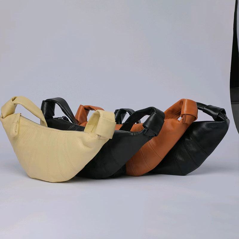 Women’s Genuine Leather Vintage Dumpling Shape Single Shoulder Crossbody Bag image 5