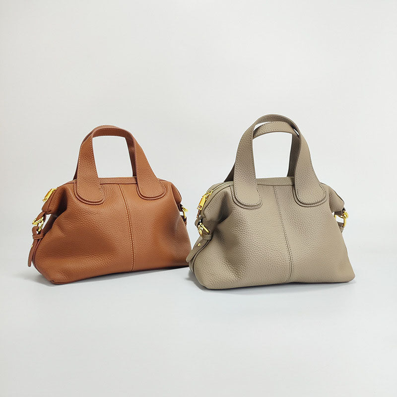 Women’s Genuine Leather Zipper Crossbody Handbags image 4