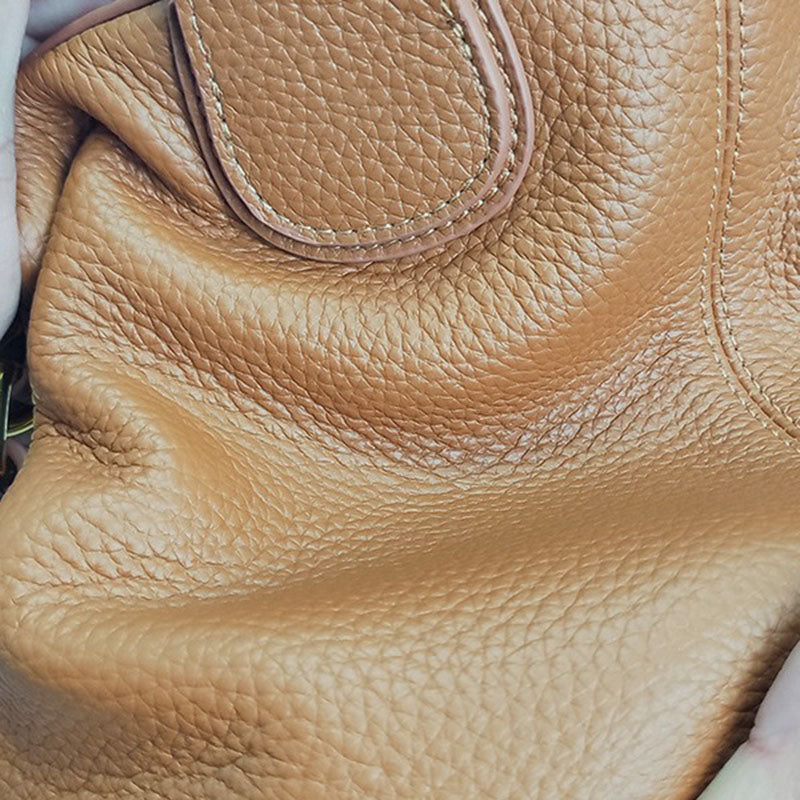 Women’s Genuine Leather Zipper Crossbody Handbags image 3