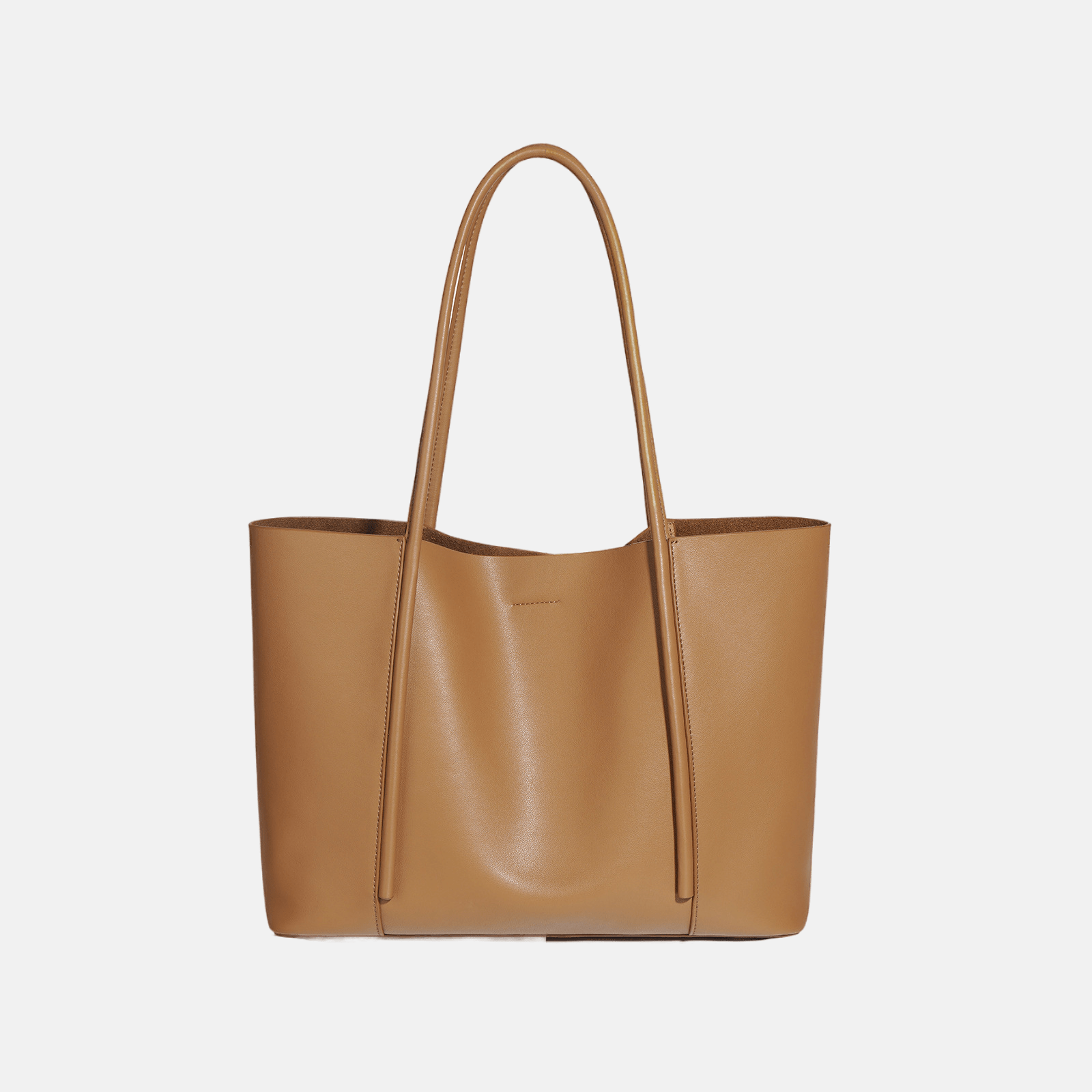 Women’s Leather Tote Bag with Simple Style image 4