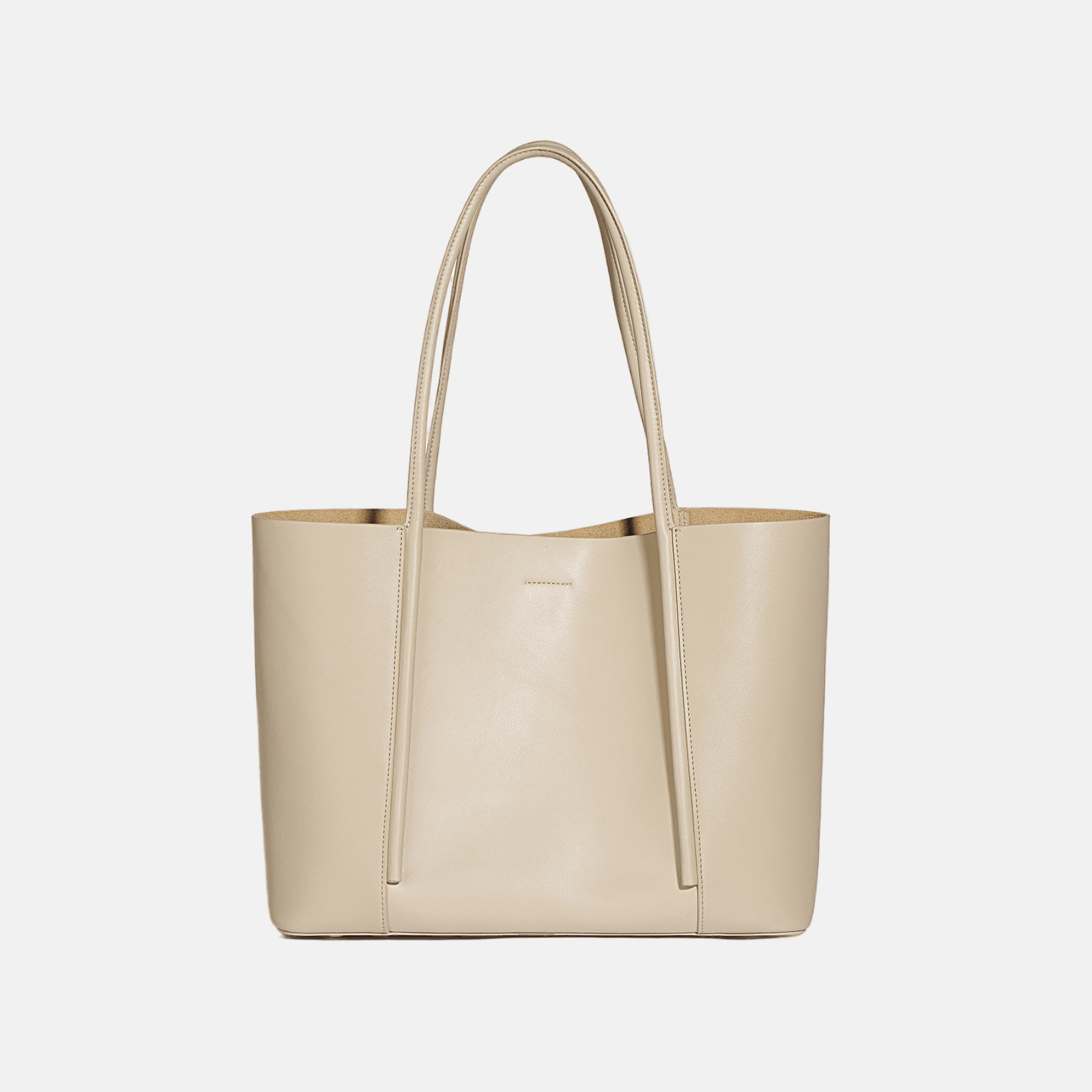 Women’s Leather Tote Bag with Simple Style image 3