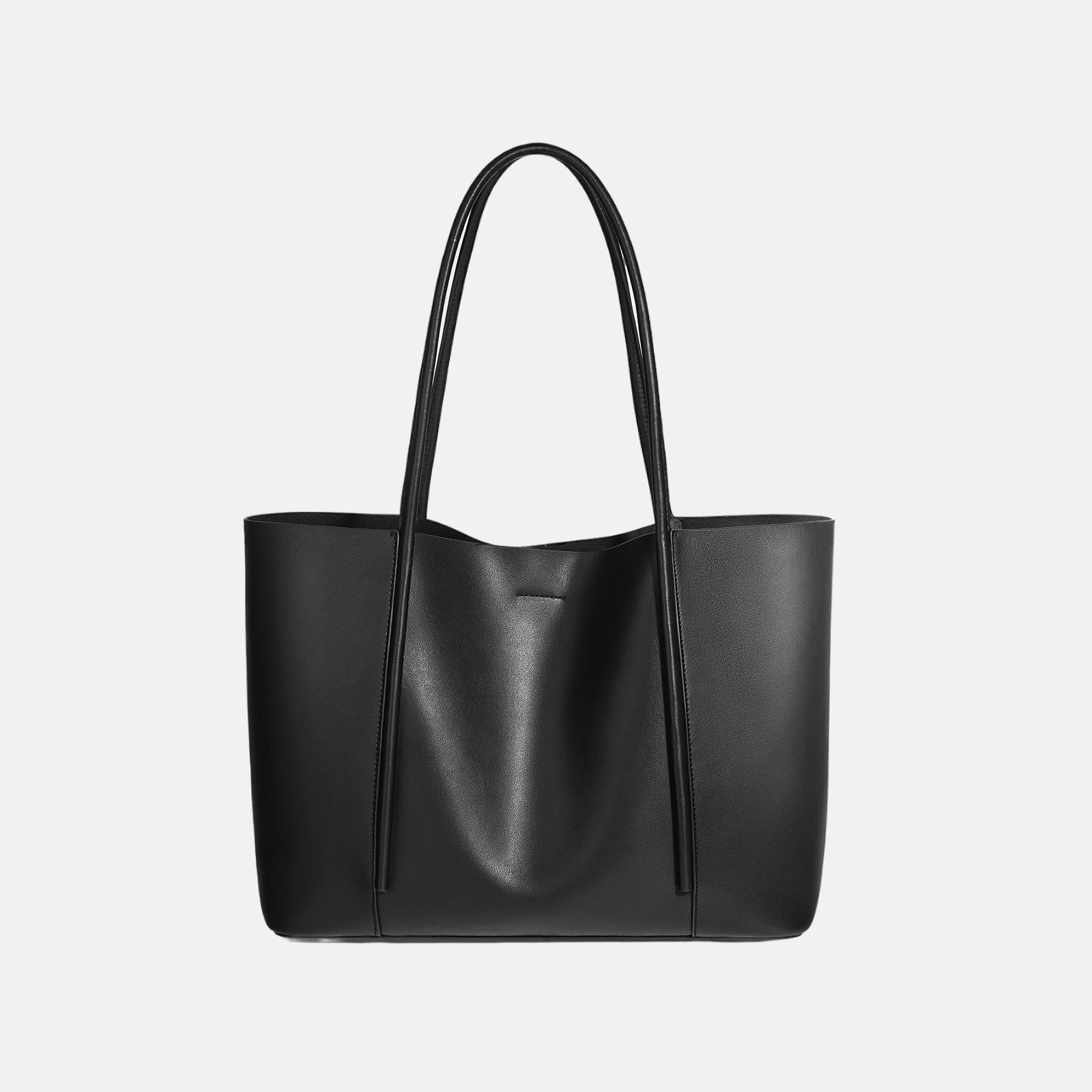 Women’s Leather Tote Bag with Simple Style image 7