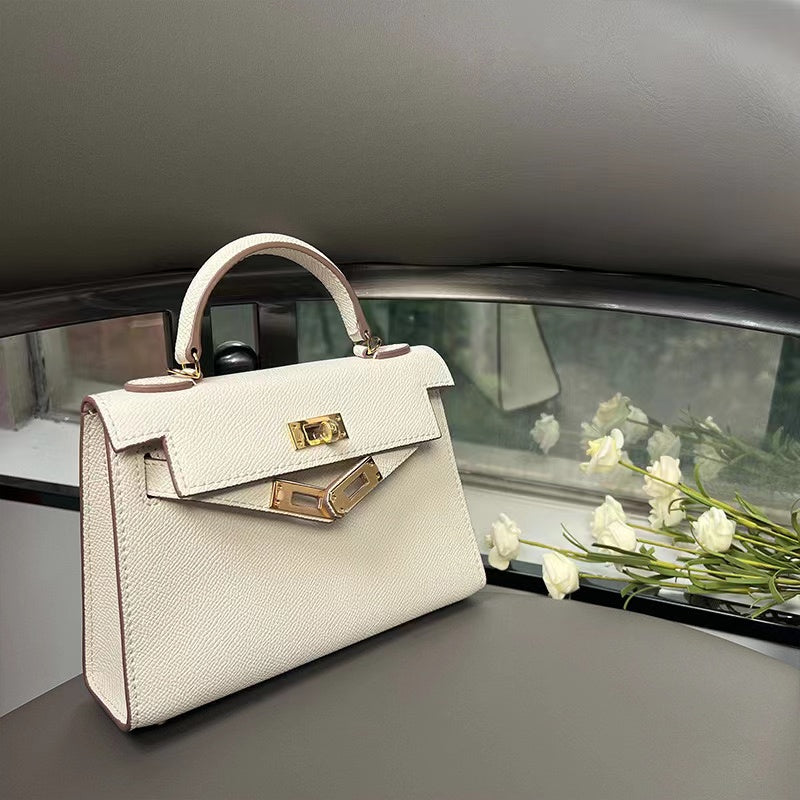 Women’s Lizard Print Genuine Leather Small Top Handle Bags with Shoulder Strap image 2