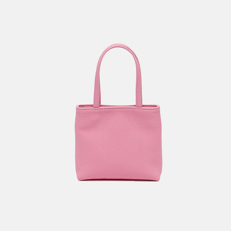Women’s Mini Chain Crossbody Tote Bag in Genuine Leather image 7