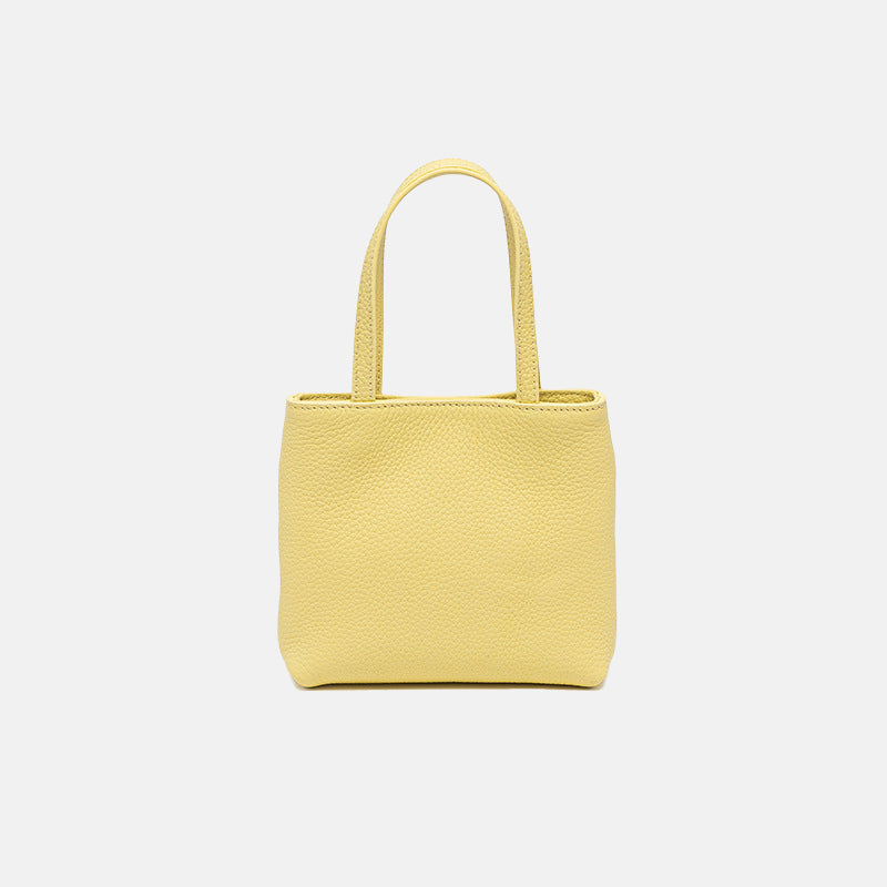 Women’s Mini Chain Crossbody Tote Bag in Genuine Leather image 8