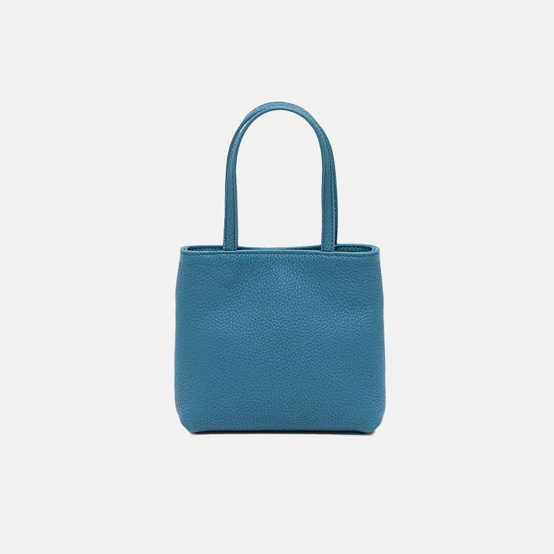 Women’s Mini Chain Crossbody Tote Bag in Genuine Leather image 11
