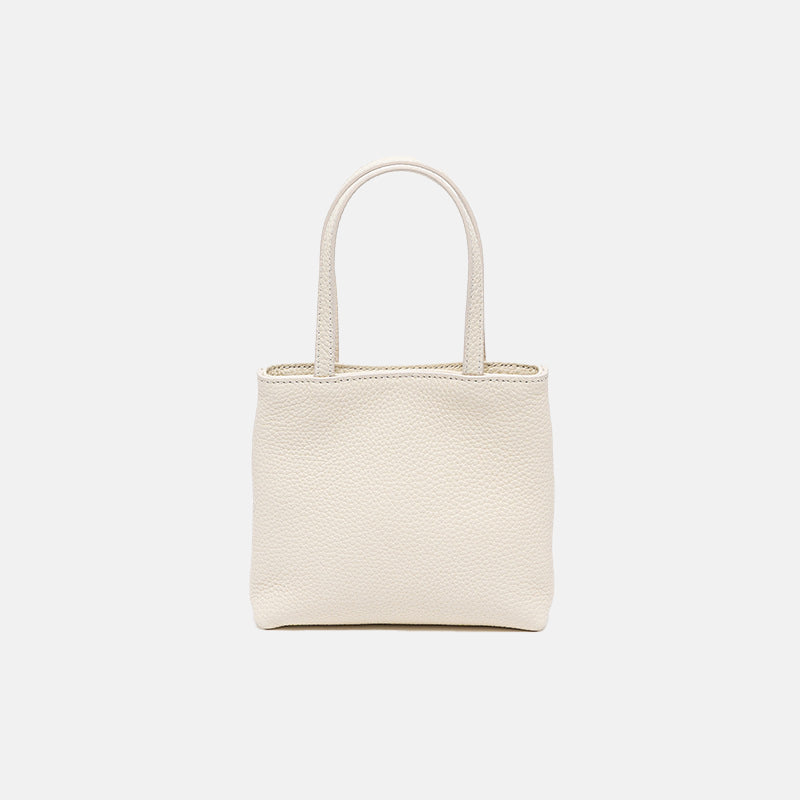Women’s Mini Chain Crossbody Tote Bag in Genuine Leather image 13