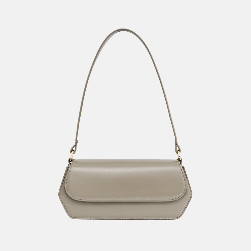 Women’s Minimal Baguette Bags in Genuine Leather image 5