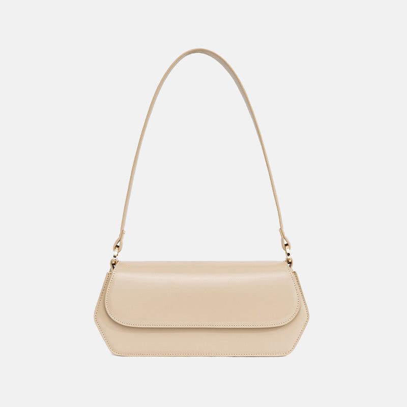 Women’s Minimal Baguette Bags in Genuine Leather image 2