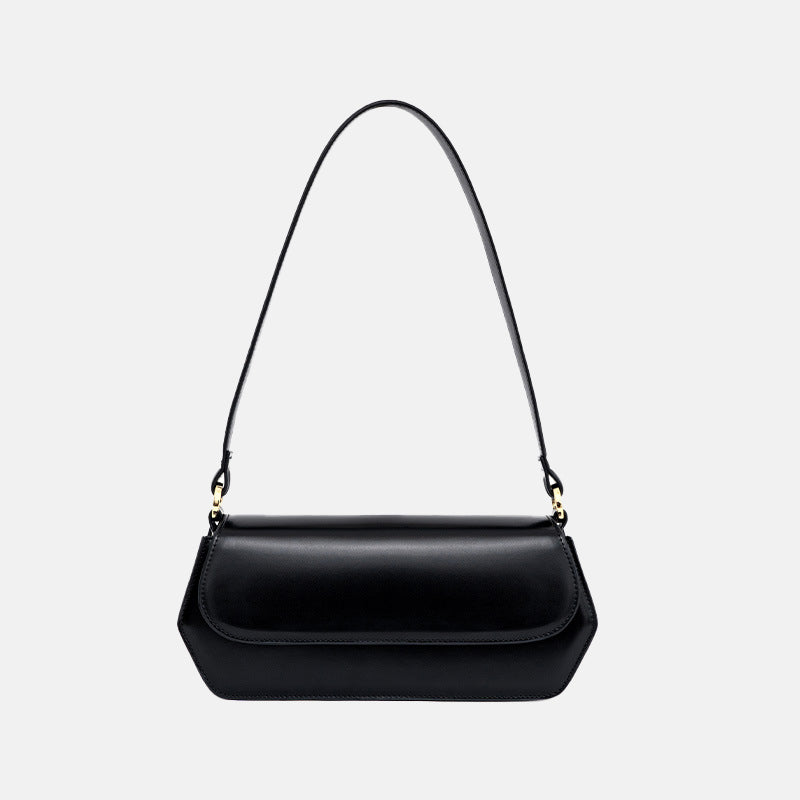 Women’s Minimal Baguette Bags in Genuine Leather image 3