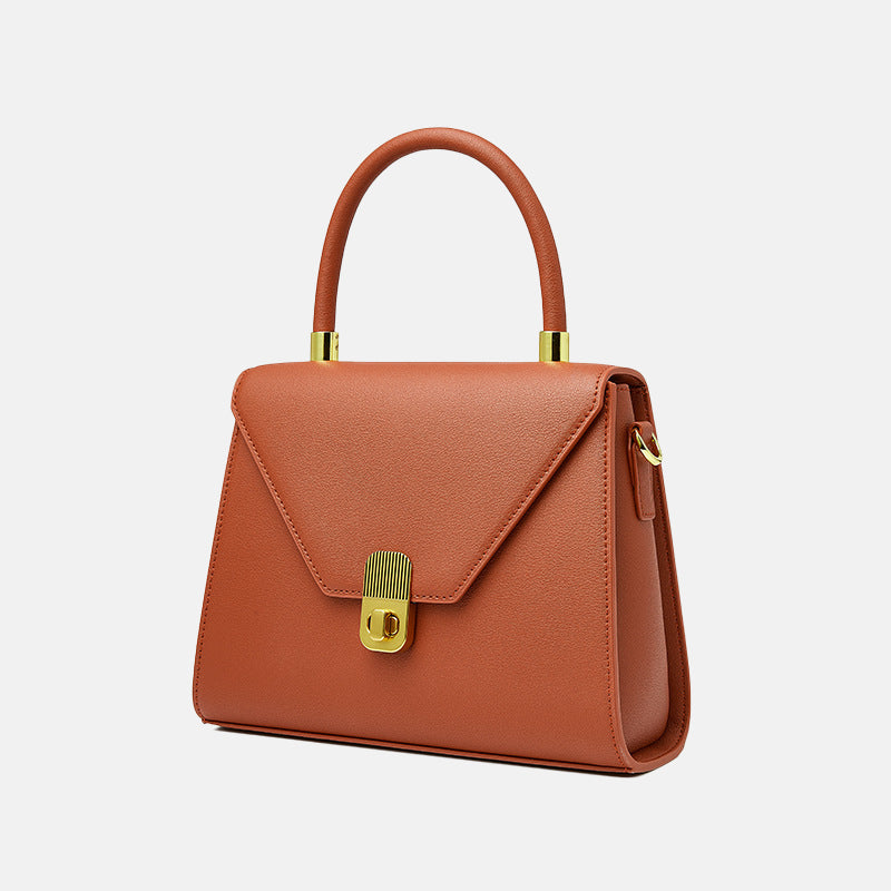 Women’s Minimalism Envelope Flap Handbag in Genuine Leather image