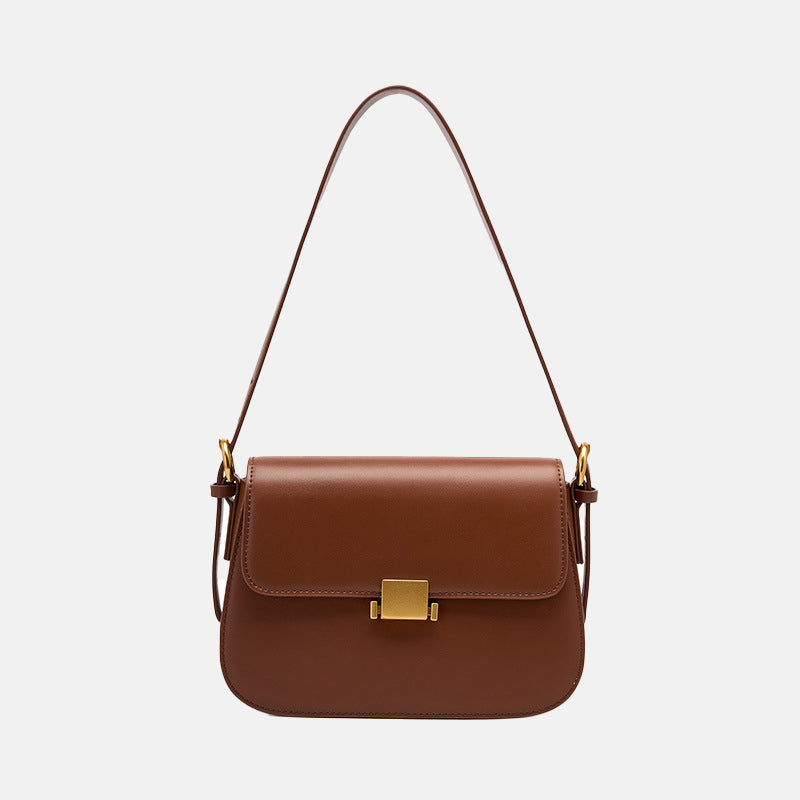 Women’s Minimalism Messenger Bags in Genuine Leather image
