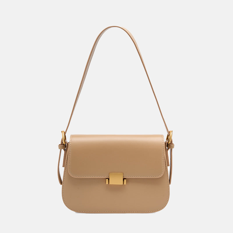 Women’s Minimalism Messenger Bags in Genuine Leather image 7