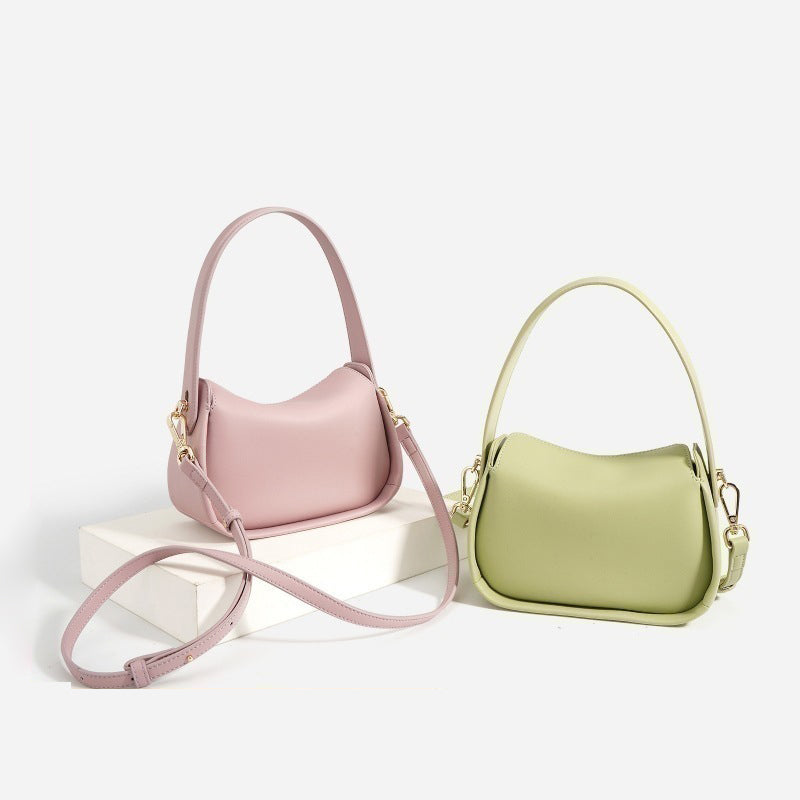 Women’s Minimalist Genuine Leather Crossbody Shoulder Bag image 3