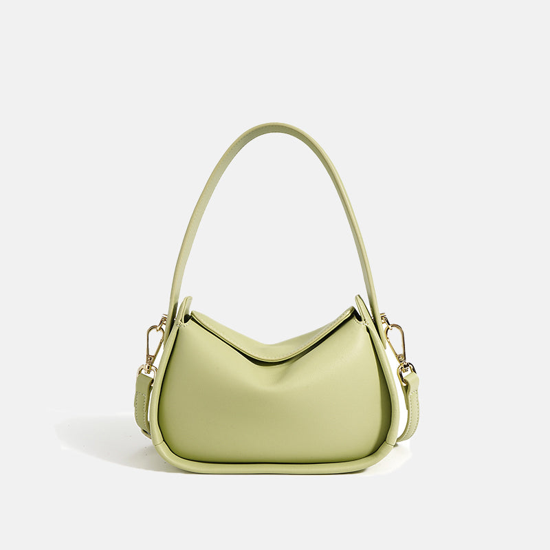 Women’s Minimalist Genuine Leather Crossbody Shoulder Bag image 4