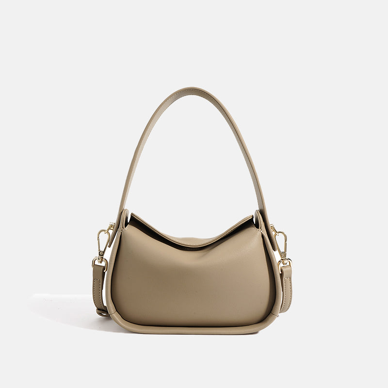 Women’s Minimalist Genuine Leather Crossbody Shoulder Bag image 6