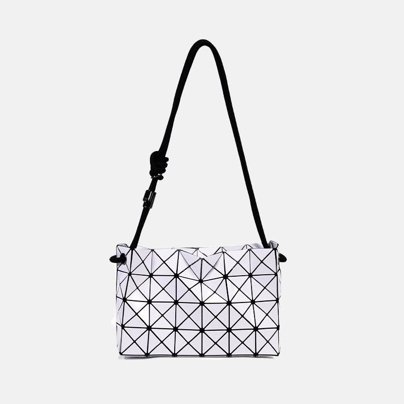 Women’s Minimalist Quilted Drawstring Crossbody Tote Bag image