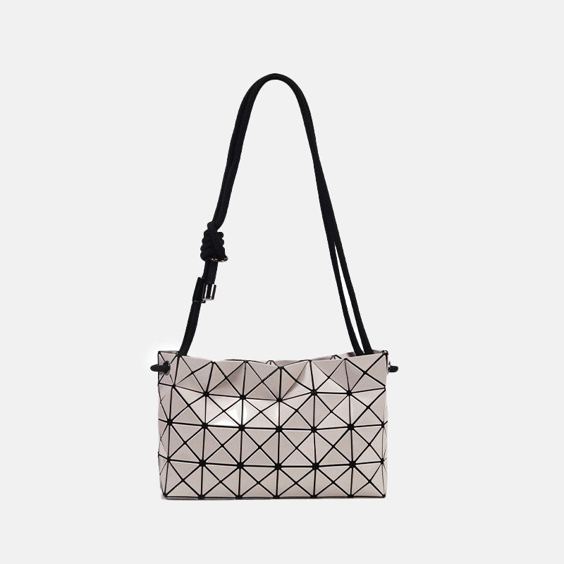 Women’s Minimalist Quilted Drawstring Crossbody Tote Bag image 3