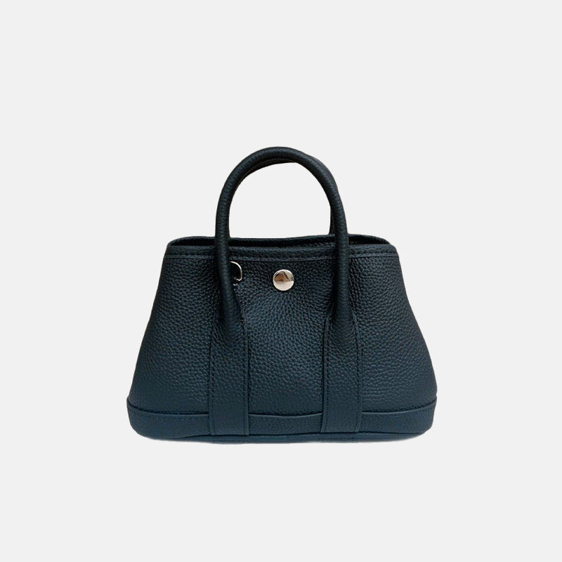 Women’s Minimalist Top-Grain Leather Tote Bag image