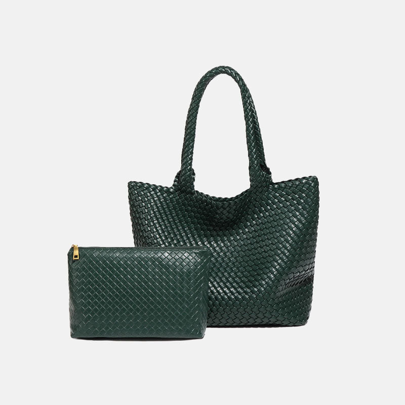 Women’s Minimalist Woven Tote Bag image 6