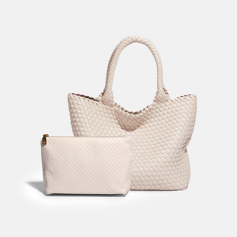 Women’s Minimalist Woven Tote Bag image 4