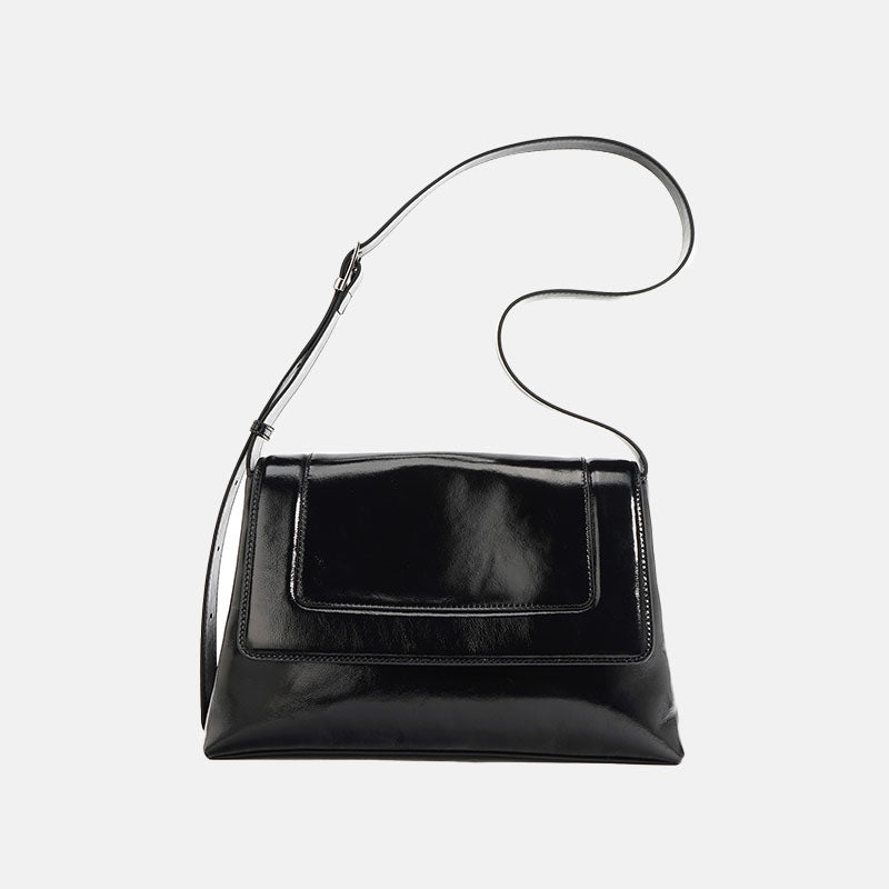 Women’s Oil Wax Genuine Leather Vintage Crossbody Shoulder Messenger Bags image 5