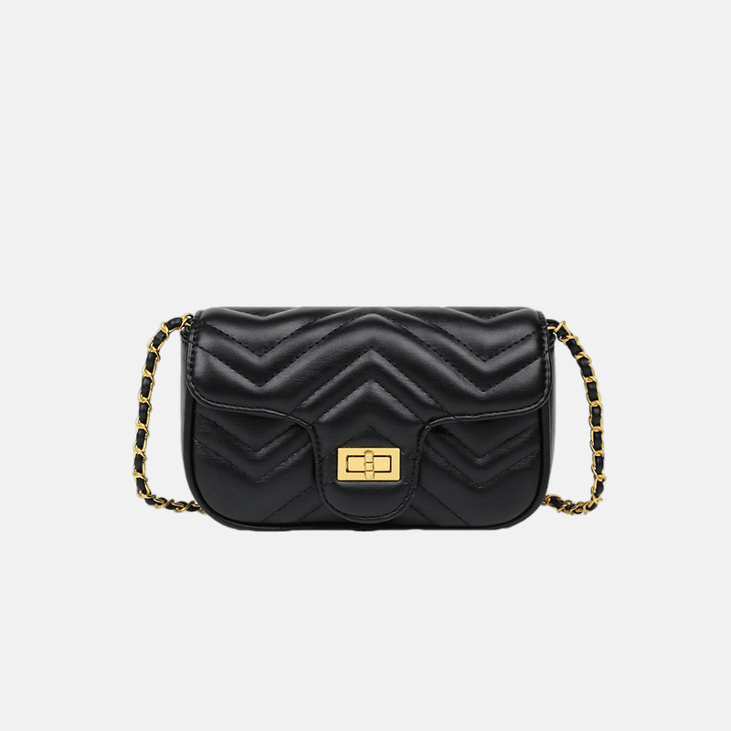 Women’s Quilted Flap Mini Crossbody Bags in Genuine Leather image