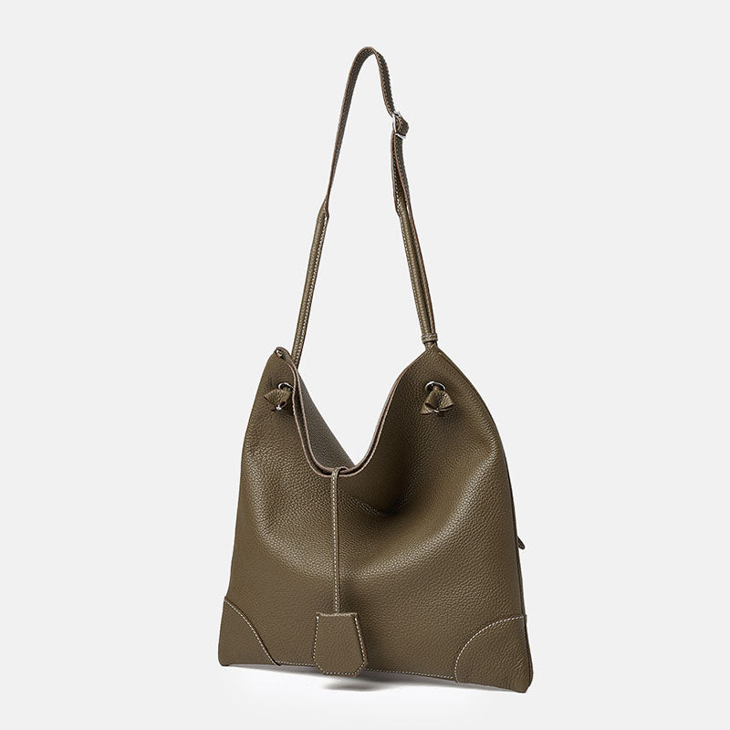 Women’s Shoulder Tote Bag In Genuine Leather image