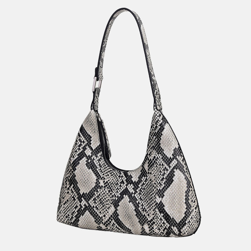 Women’s Split Leather Hobo Bags with Zipper image 5