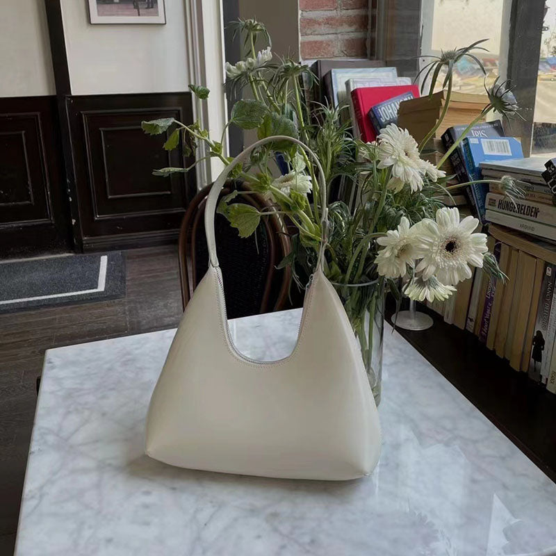 Women’s Split Leather Hobo Bags with Zipper image 10