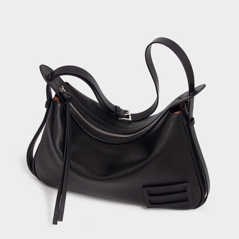 Women’s Split Leather Hobo Shoulder Bags image 3