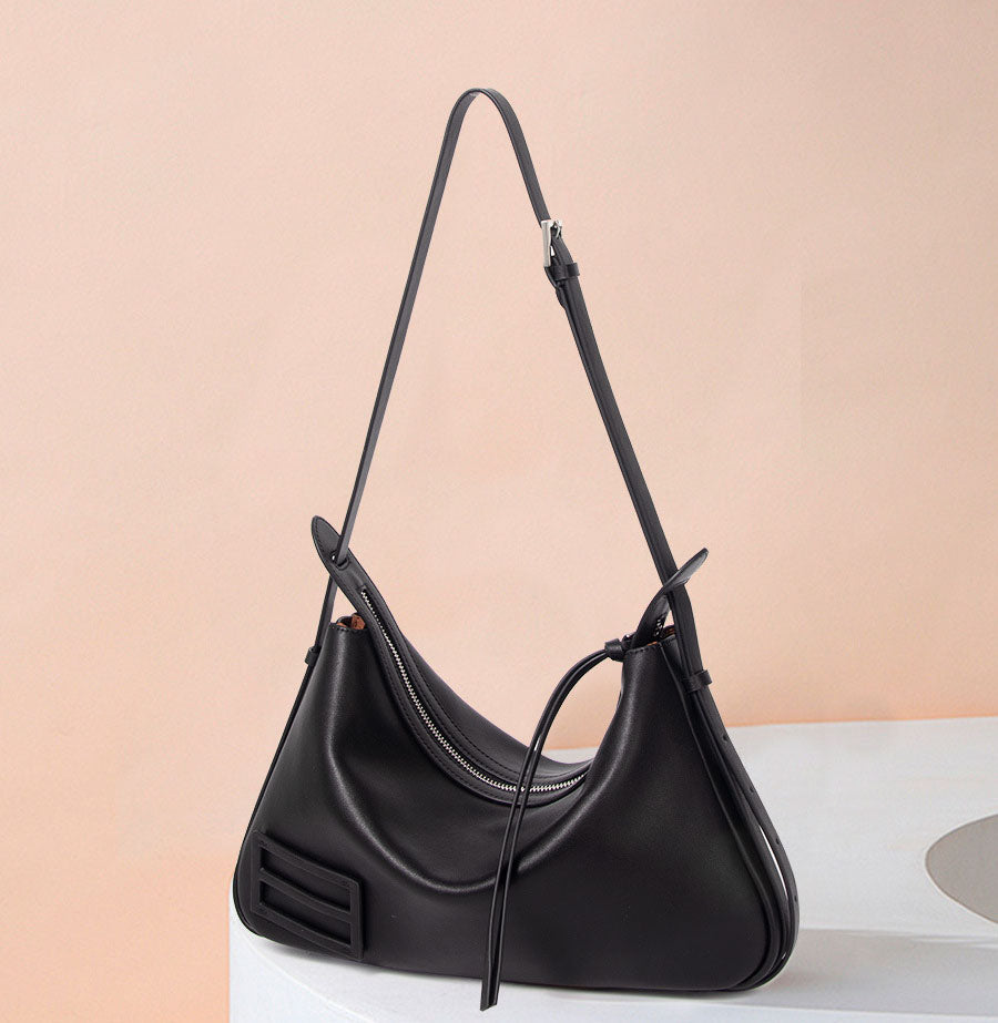 Women’s Split Leather Hobo Shoulder Bags image 6