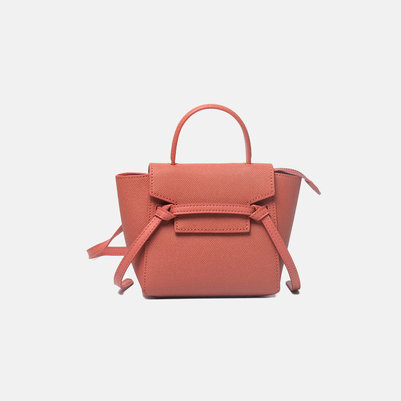 Women’s Split Leather Satchel Bags with Shoulder Strap image 21