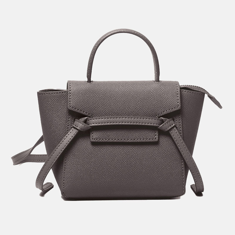Women’s Split Leather Satchel Bags with Shoulder Strap image 12