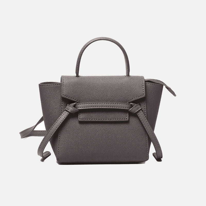 Women’s Split Leather Satchel Bags with Shoulder Strap image 14