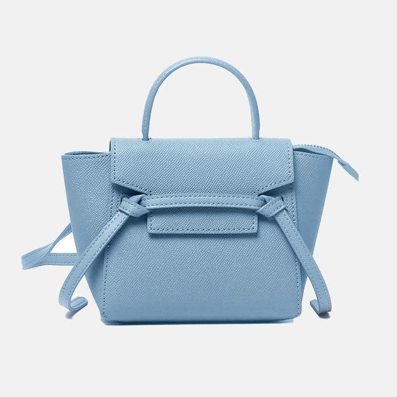 Women’s Split Leather Satchel Bags with Shoulder Strap image 17