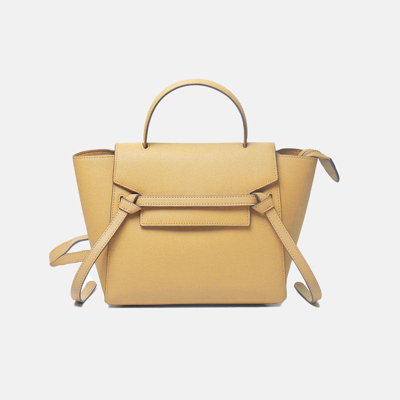 Women’s Split Leather Satchel Bags with Shoulder Strap image 22