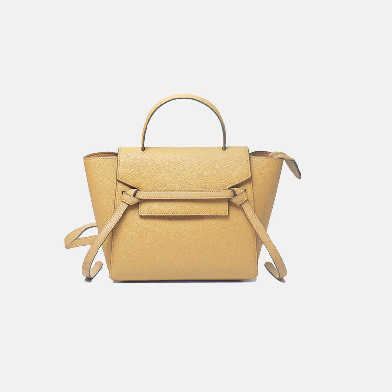 Women’s Split Leather Satchel Bags with Shoulder Strap image 23