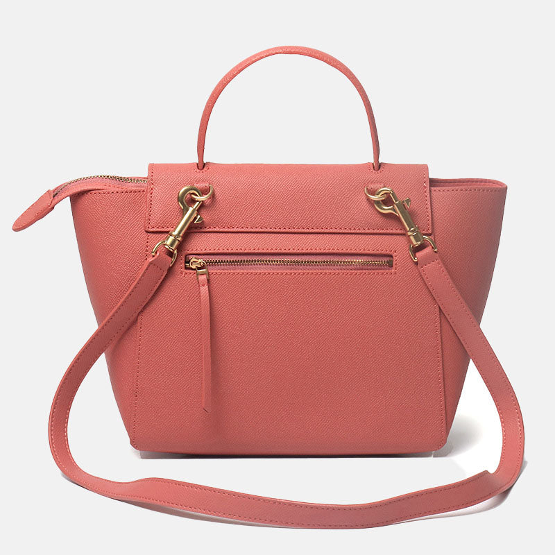 Women’s Split Leather Satchel Bags with Shoulder Strap image 25
