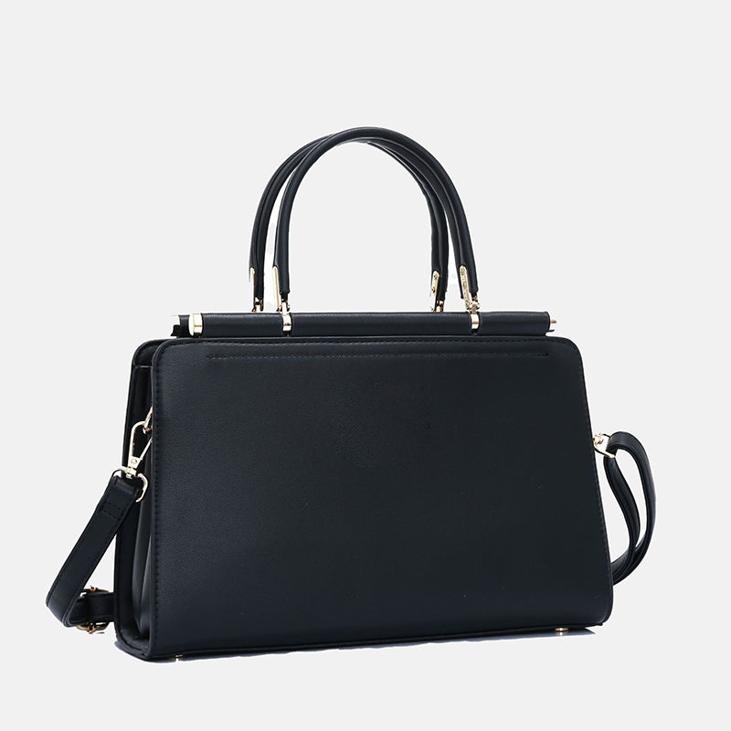 Women’s Top Handle Satchels in Vegan Leather image 4