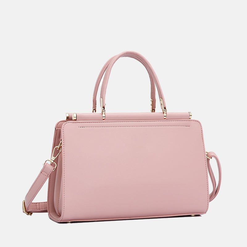 Women’s Top Handle Satchels in Vegan Leather image 6