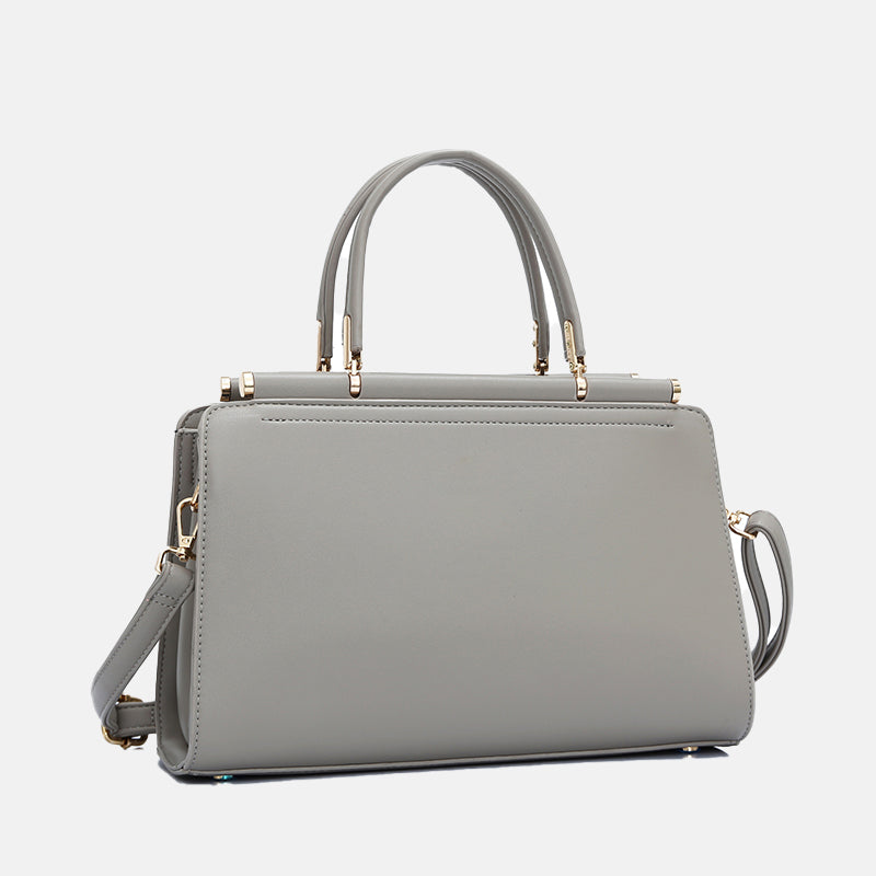 Women’s Top Handle Satchels in Vegan Leather image 8