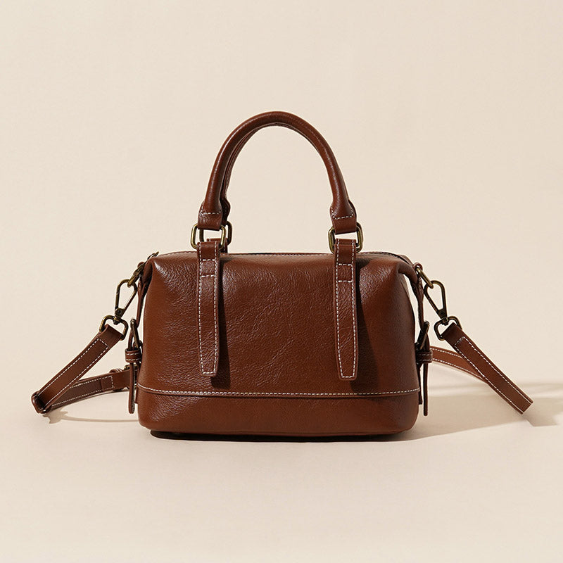 Women’s Vintage Genuine Leather Crossbody Handbag image 3