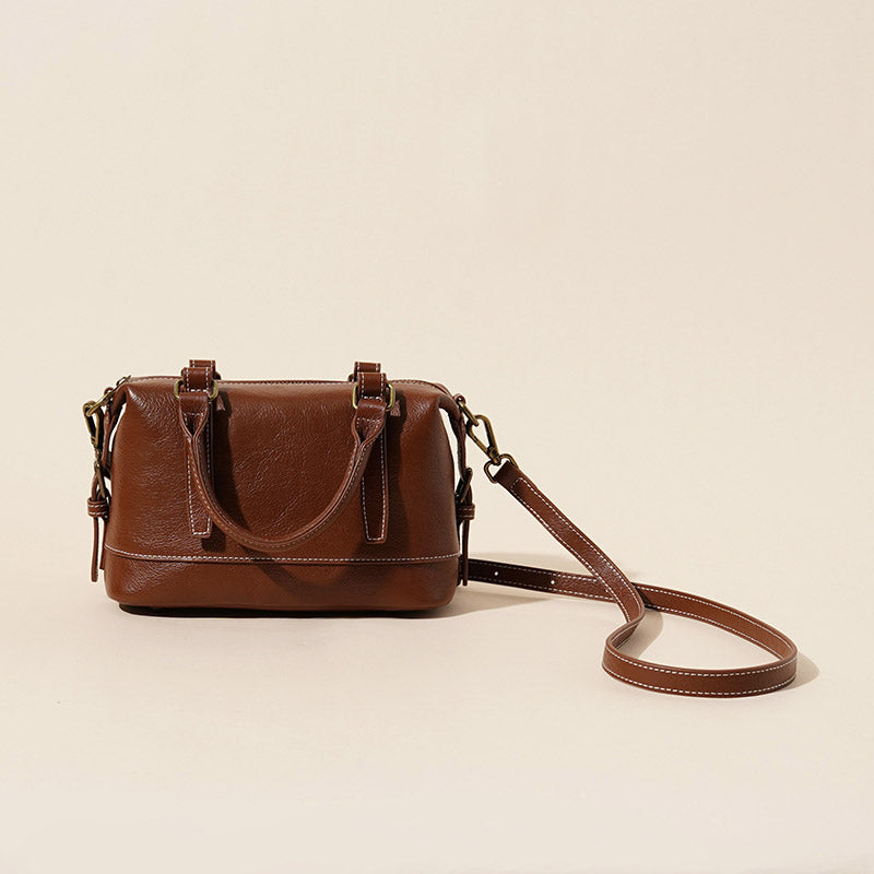 Women’s Vintage Genuine Leather Crossbody Handbag image 5