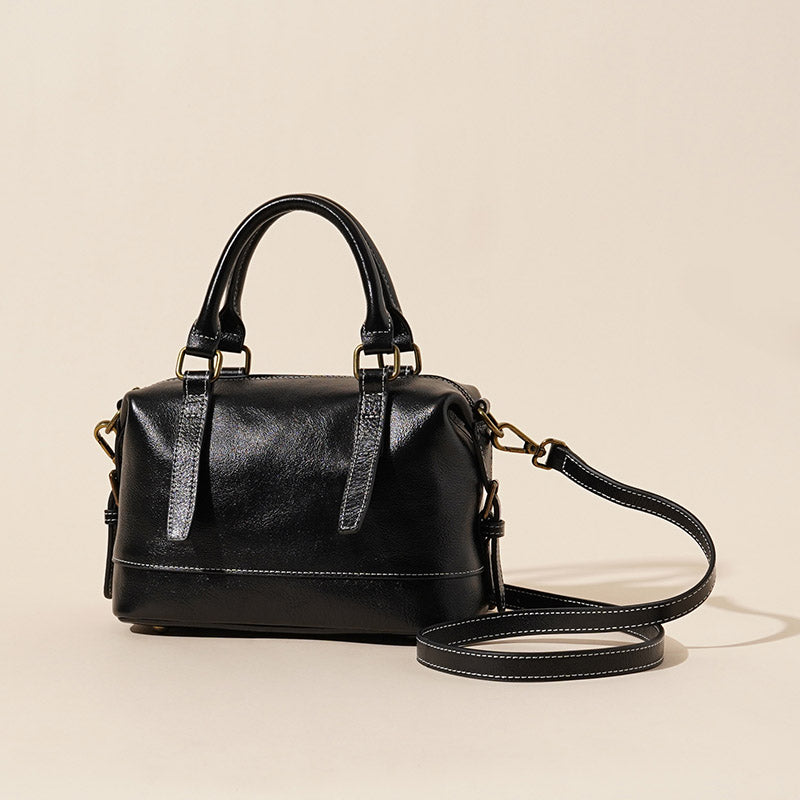Women’s Vintage Genuine Leather Crossbody Handbag image 7