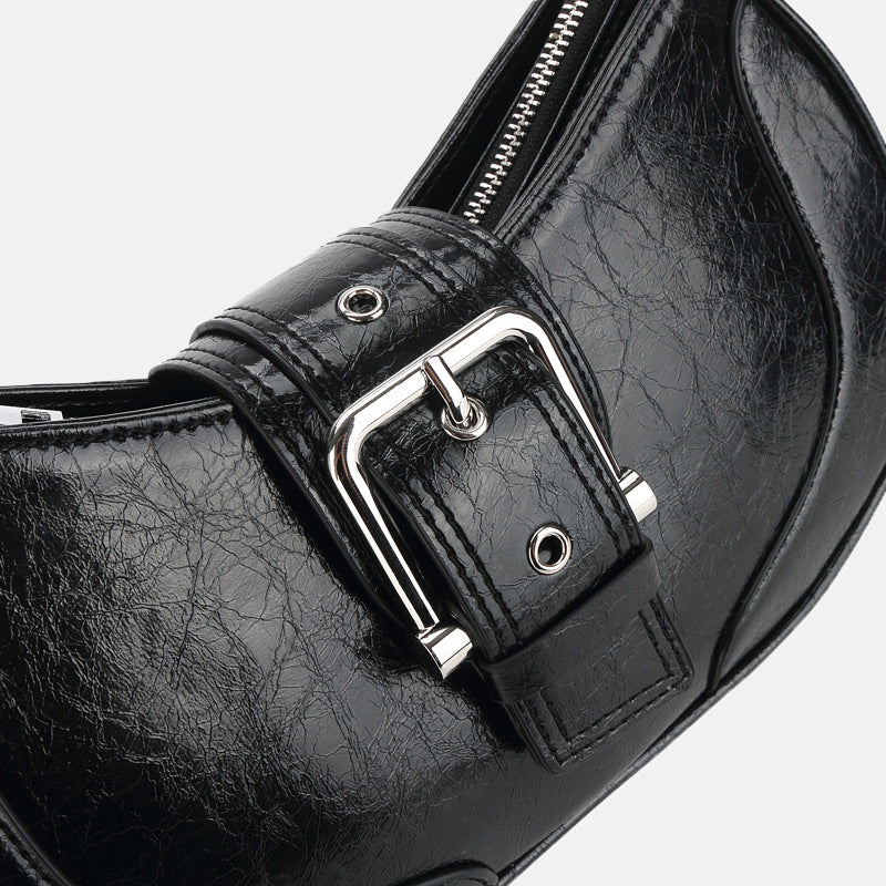 Women’s Vintage Leather Shoulder Bag image 4
