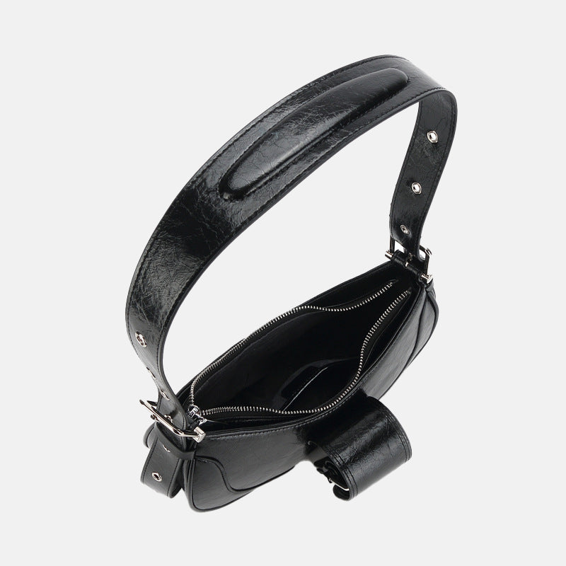 Women’s Vintage Leather Shoulder Bag image 3