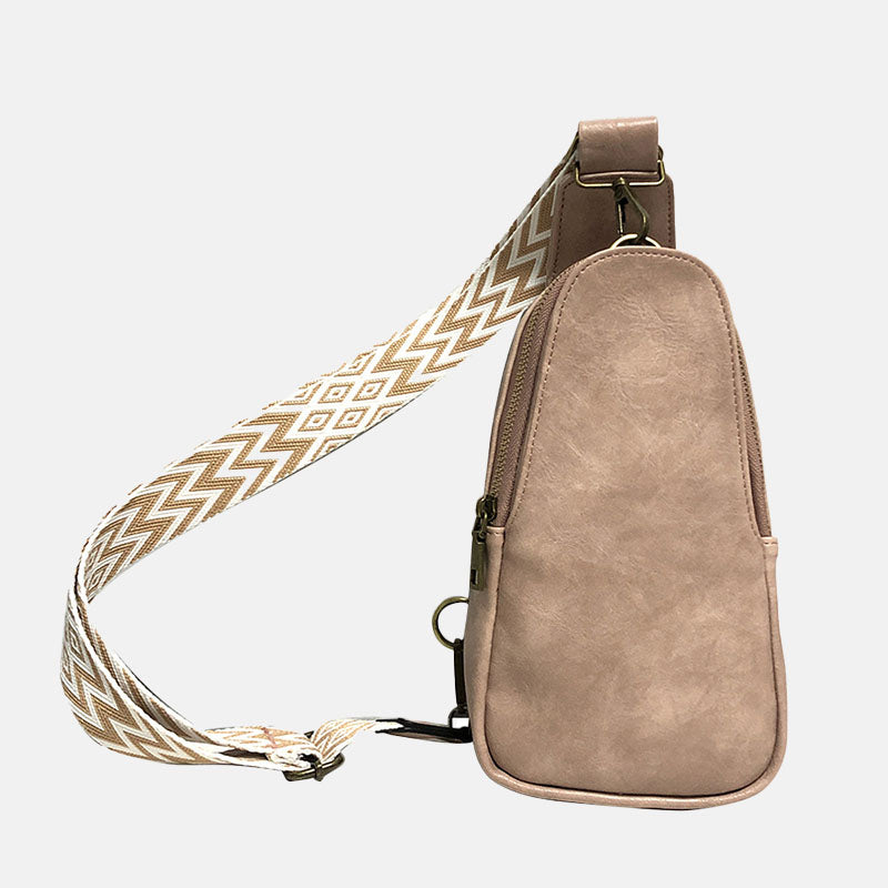Women’s Vintage PU Material Crossbody Sling Bags image 6